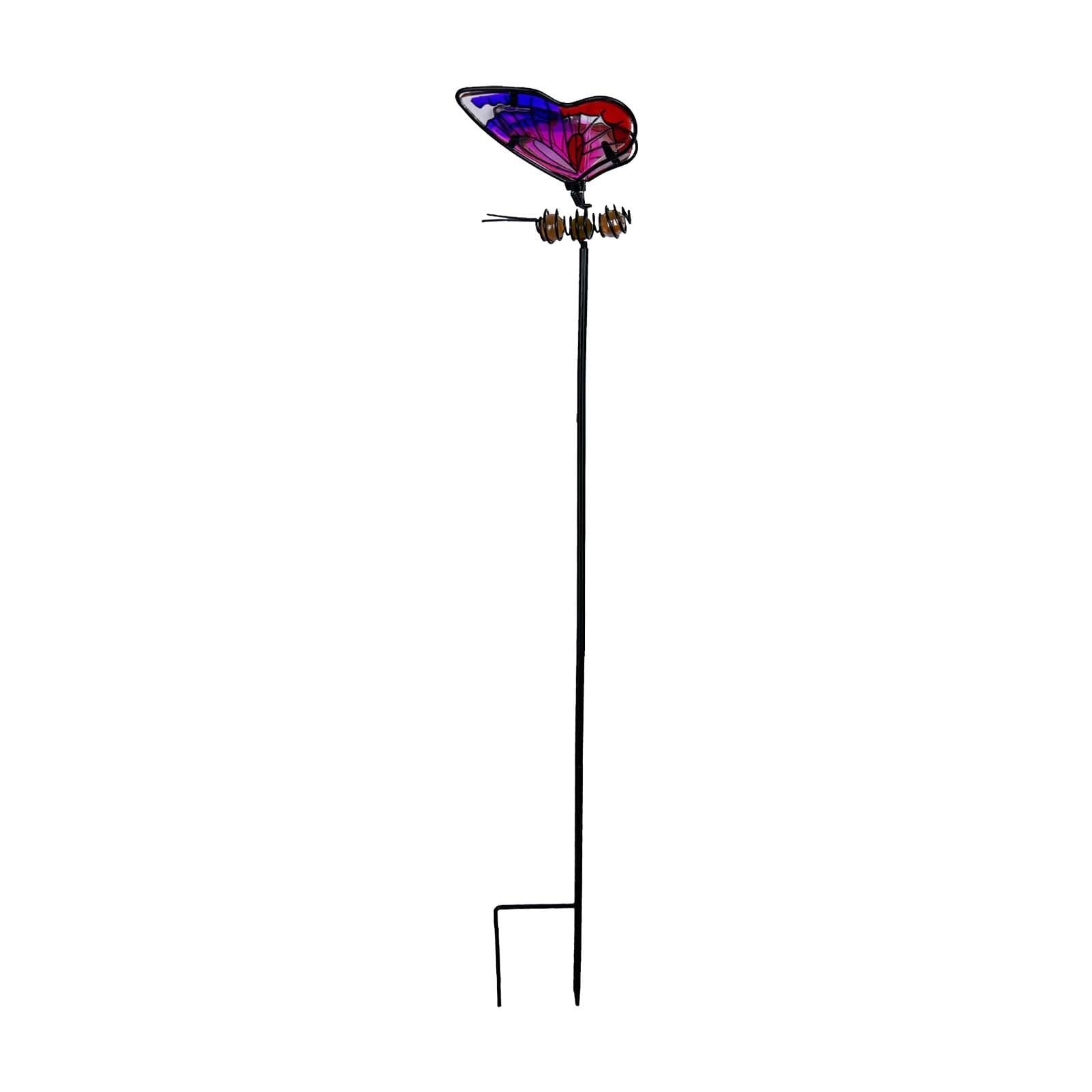 Butterfly Garden Stake, Metal Outdoor Decor