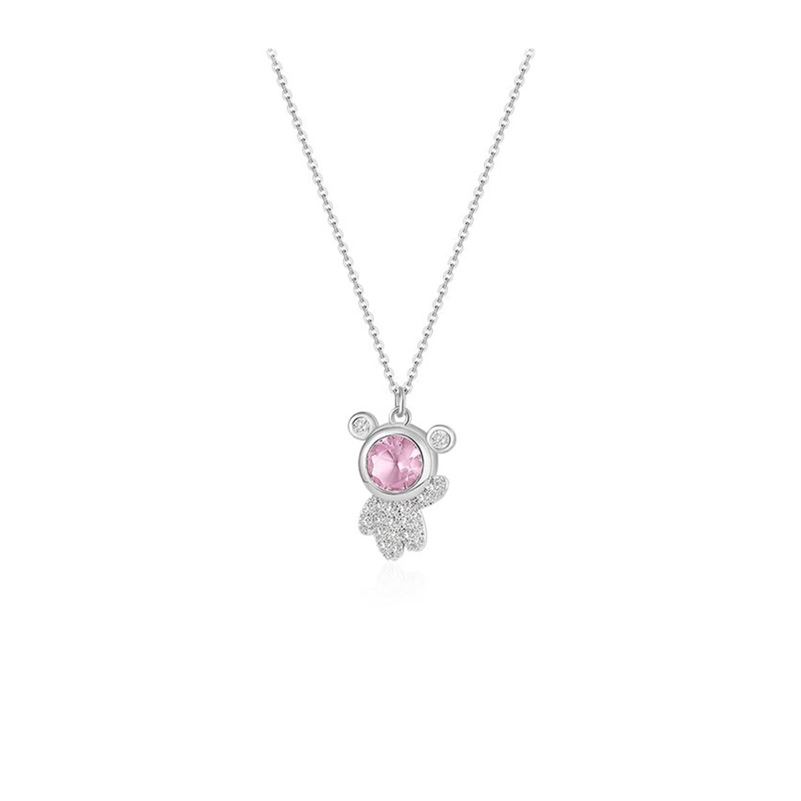 Collier ours argent 925 idéal pour sublimer une tenue d'été - 5