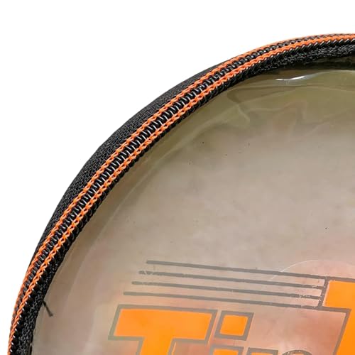 Image of Road Religion Superior Waterproof Transparent Rain Cover for Bike's Petrol Tank (Circular Shape- Superior Quality)