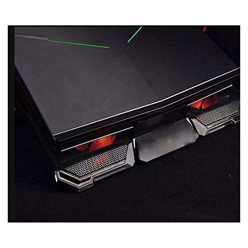 Notebook Cooling Pad para 12-17.3 pulgadas con 5 ventiladores LED miniatura 5