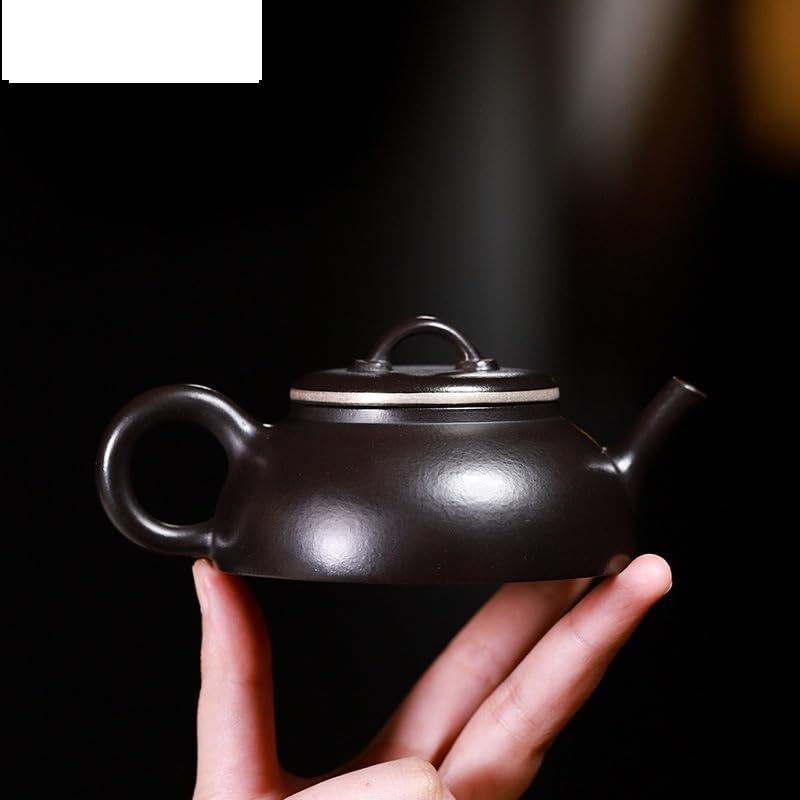 Dzbanek do herbaty 150 ml z fioletowej gliny, ręcznie robiony dzbanek Zisha Teaset, chiński czajniczek do herbaty liściastej, zaparzacz do herbaty