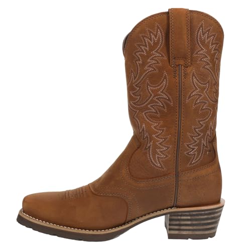 ARIAT Men's Hybrid Roughstock Square Toe Waterproof Cowboy Boot Western3