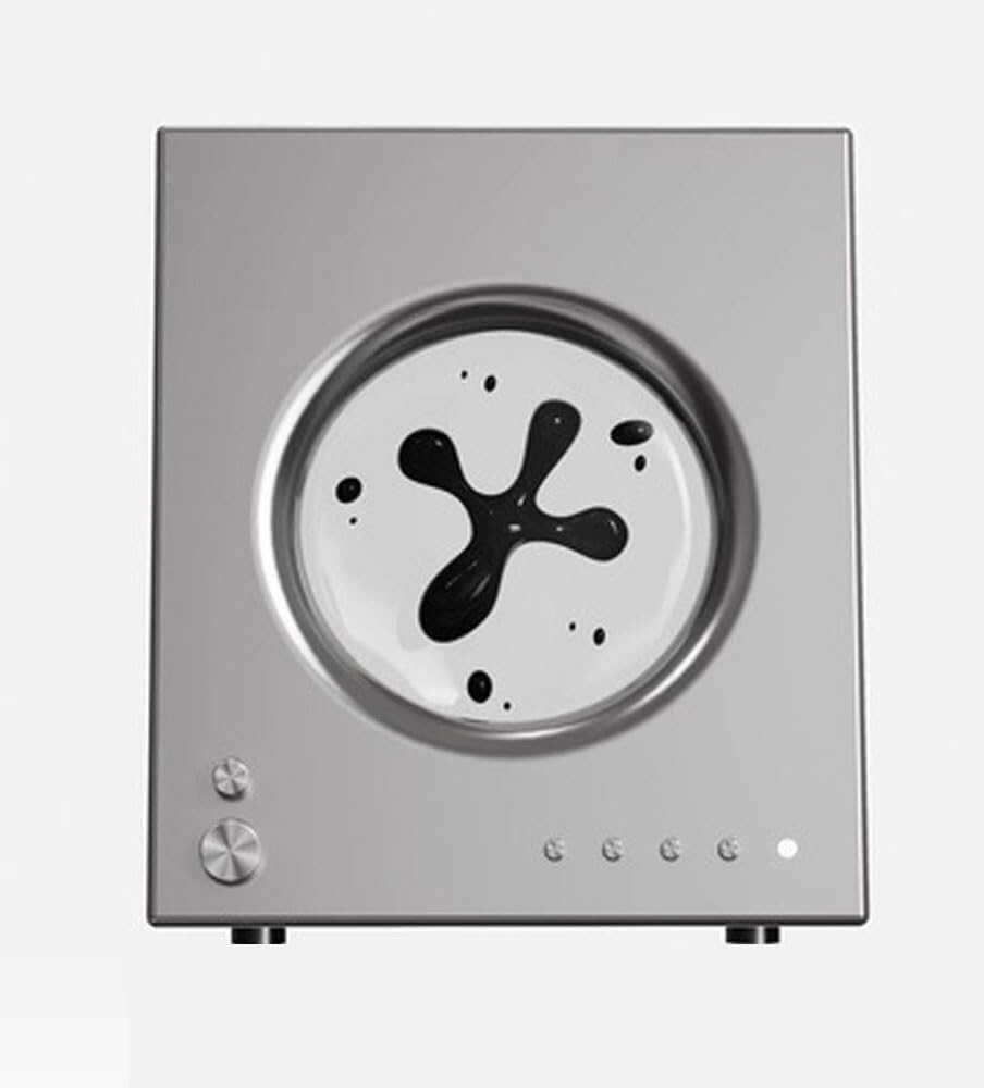 Wireless Magnetic Fluid Speaker Bluetooth 5 3 Music Visualizer Display Portable 50W Subwoofer Speaker with 8-Hour Battery Life