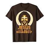 Photo Gallery jesus is my homeboy smiling & cool african black jesus maglietta Photo Gallery jesus is my homeboy smiling & cool african black jesus maglietta