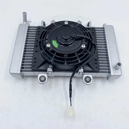 Radiador de agua con ventilador para XY250-9E ATV UTV motor 19100-516-0000