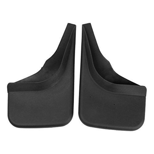 Ruilogod 2 Pcs Universal Hard Plastic Back Mud Flap Guard Mudguard for Auto Car(id:27 d0e 03 f31 55d