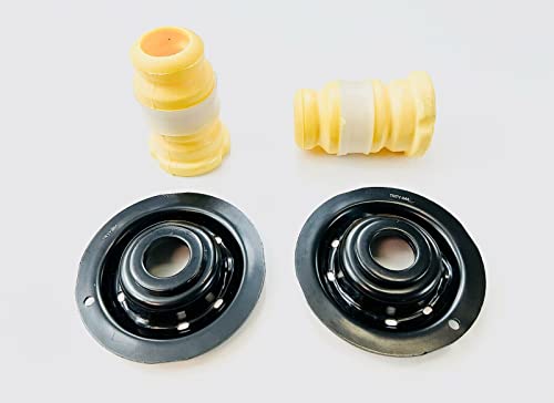 2 parachoques de resorte helicoidal delantero Toyota Yaris repuesto suspensión 2009-2016