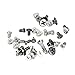 T-shin Full Set Screws Replacement Repair Parts with Bottom Pentalob Screws for ipad With Compact Protective PP Storage Box (ipad air / air 2)