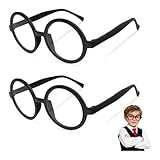 ✨Premium Quality: Though a toy, its craftsmanship is meticulous. The frame is sturdy and durable, withstanding moderate impact without damage. The clear, round lenses provide unobstructed vision. Whether worn daily or frequently during events, it maintains excellent condition.