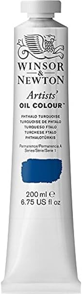 Winsor & Newton Artists Oil Color Paint, 200ml Tube, Titanium White - 5