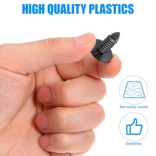 100 Stück Laser Honeycomb Pins, Wabenlaserbett Befestigung Zubehör Wabenstifte Haltestifte für 7,5 mm Honeycomb Grid ersetzt Honeycomb Laserbett-Zubehör (Schwarz)