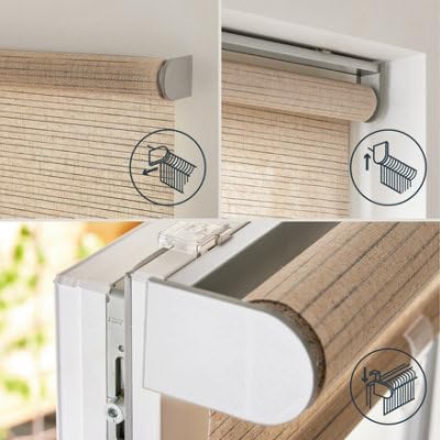 GoodHome Store Enrouleur tamisant Masana Beige 60 x 240 cm