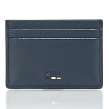 BOSS Porta-cartão masculino com logotipo Ray Small, Safira meia-noite, Card Case 4 - Inch, Porta-cartões com logotipo Ray Small