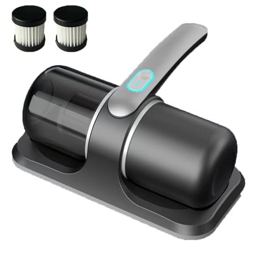 HVEXF Sleepvac Uv Handheld Vacuum by Isterilize, Sleep Vac Uv Handheld Vacuum, Wireless Handheld Deep Mattress Cleaner, Suitable for Beds, Carpets, Sofas (Grey)
