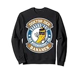 Lustiges Obsthändler Gemüsehändler Bananen Sweatshirt