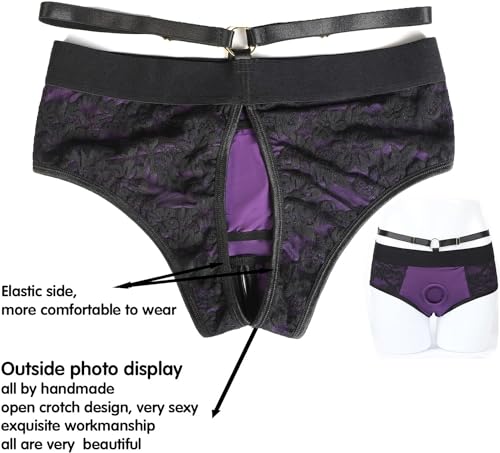 Strap on Harness Underwear, Strapless Strap on Panties Strap-on Harness Boxers for Men Women Couple4
