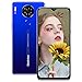 Smartphone Libre 4G, Blackview A80 6.21" HD+ Pantalla con Cámara Cuádruple 13MP, 16GB ROM, 128GB SD Batería 4200mAh Android 10 GO Teléfono Móvil Barato Dual SIM - Huella Digital/Face ID/GPS/FM (Azul)