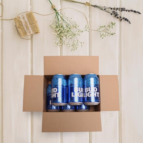 Image of 9x6x4 Shipping Boxes Set of 40, Brown Kraft Business Corrugated Cardboard Small Boxes Mailers for Packaging