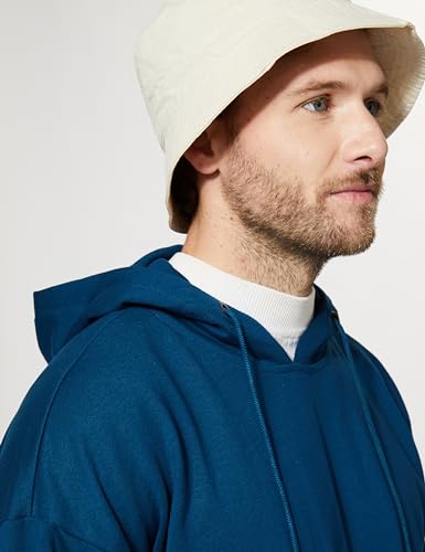 Image of Amazon Brand - INKAST Men Cotton Rich Heavy Weight Hooded Sweatshirt (Oversized)