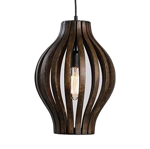 Lustre créatif en bois massif pour illuminer vos soirées de détente