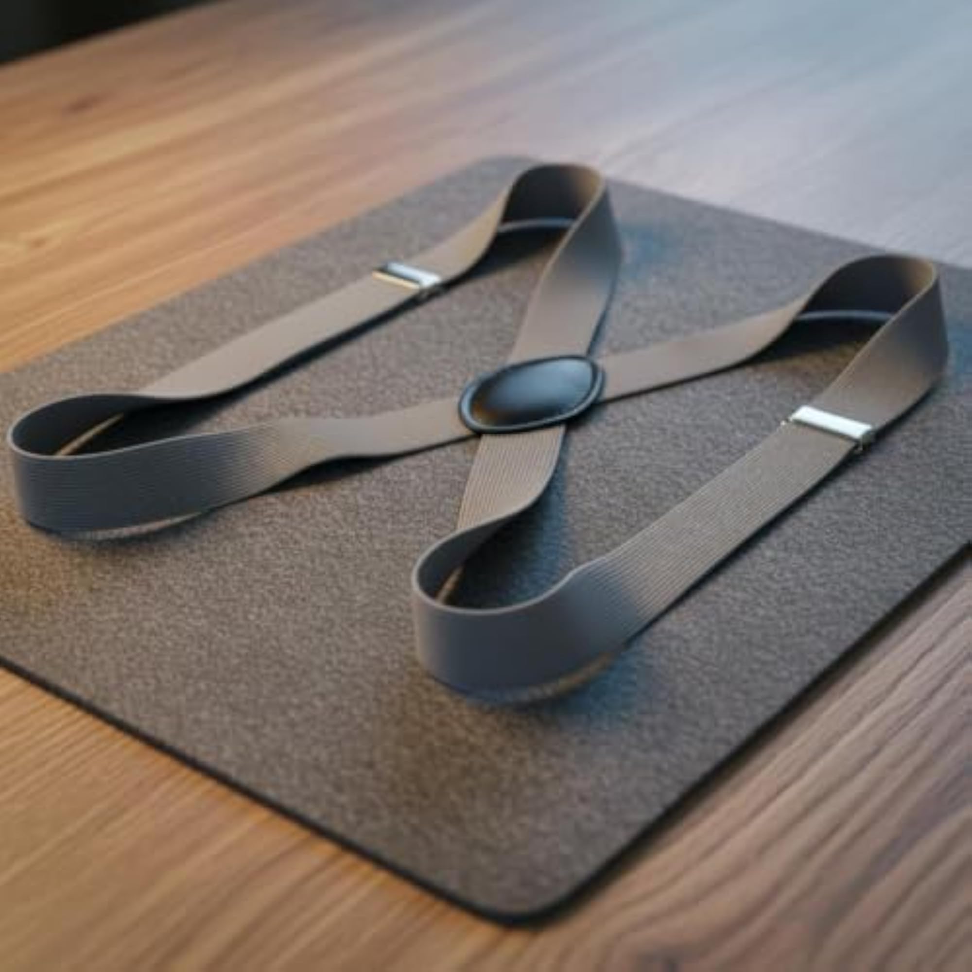 Invisible Adjustable Elastic Vintage Suspenders for Outdoor Use