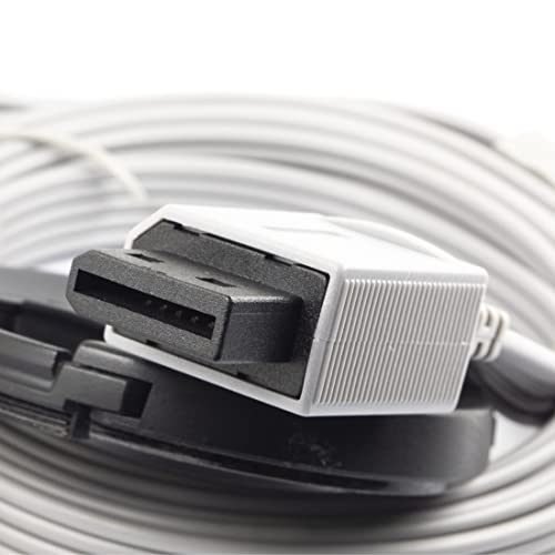 Image of whiteeeen AV Component Cable 16 Pin 5 Wires for Wii /Wii U 1.8Meter / 6FT