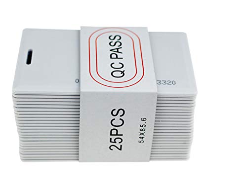 100 unidades EM4100 125 kHz RFID proximidade 1,8 mm espessura cartão de identificação para sistema d