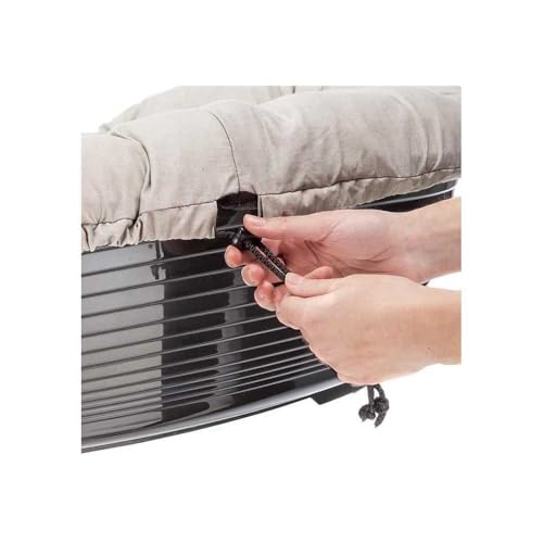 Ferplast Hundebett Hundesofa Katzenbett Hundematte Sofa' 2 Kunststoffkorb mit Waschbarem Gepolstertem Hundekissen, 52 x 39 x h 21 cm.