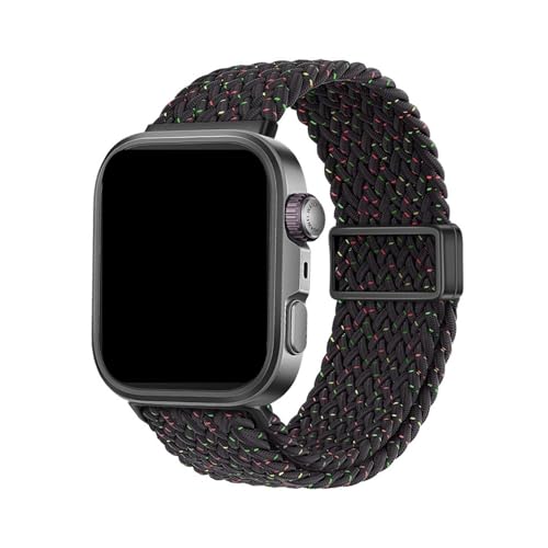 [PLYYQZM] Hua wei �ɍ��� Watch Fit 3/4�p�i�C�������[�v�X�g���b�v�A,Watch �ɍ��� Fit 4 Pro�p�X�|�[�c�ʋC�����X�g�o���h�A�����p�u���X���b�g�ɓK��(25# Starlight Black)
