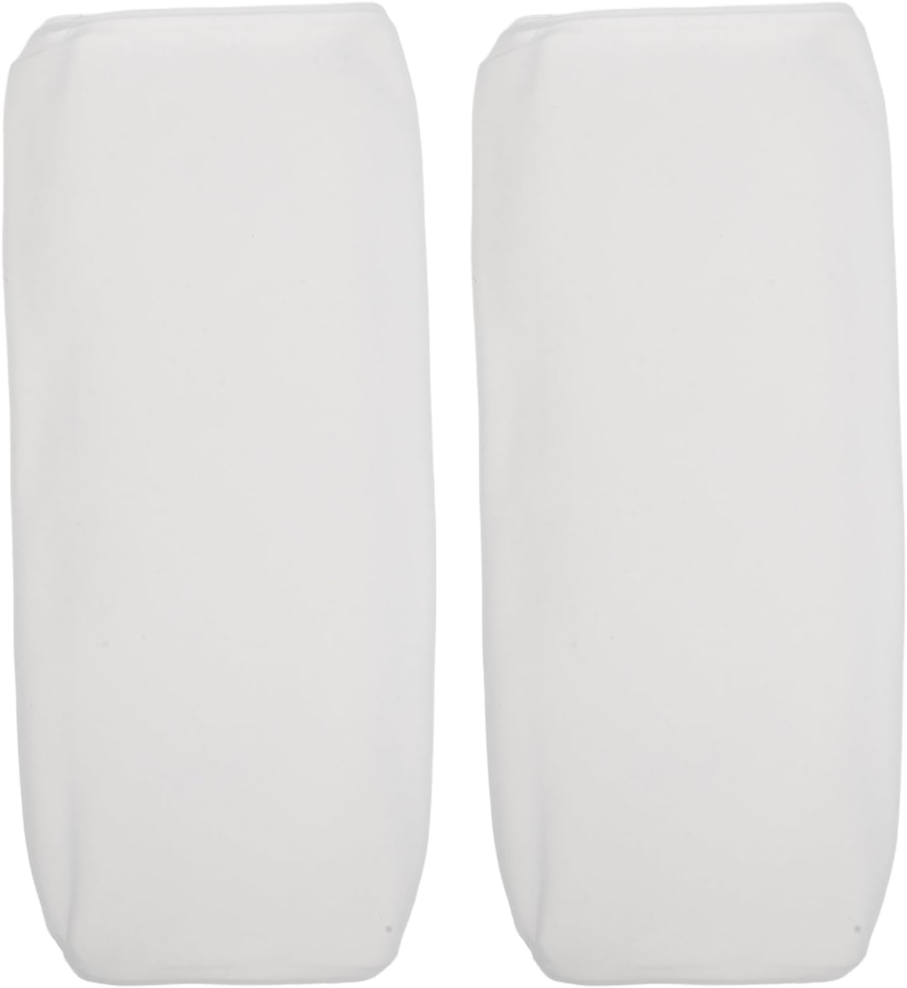 COLLBATH 2pcs Remote Control Silicone Protective Cover Remote Dust Covers Clear Air Conditioner Tv Ceiling Fan Light Controller Sleeves Detachable Easy to Clean