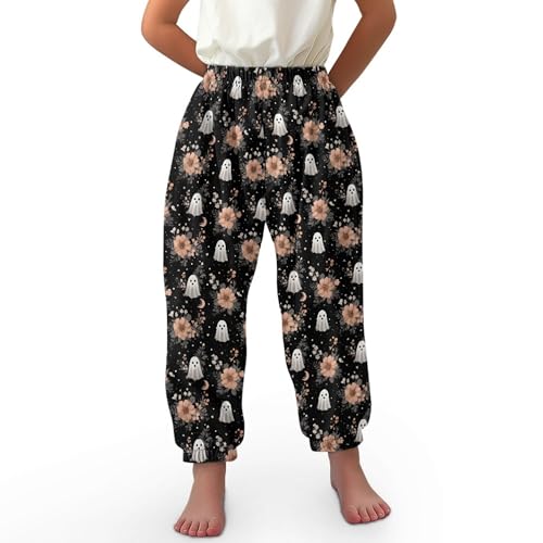 Image of Unisex Little Kids Yoga Trousers Bohemian Beach Pants Baggy Harem Activewear for Boys and Girls Age 3-10