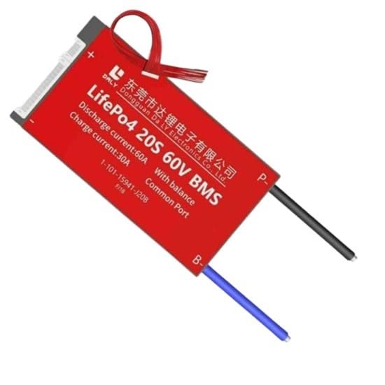 72V Battery Management System, 20S 60A NMC BMS, Waterproof Protection with Same-Port Design-image-14