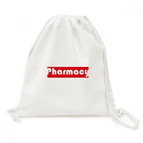 Sac à dos cordon pharmacie en toile rouge pour vos sorties et escapades de week-end
