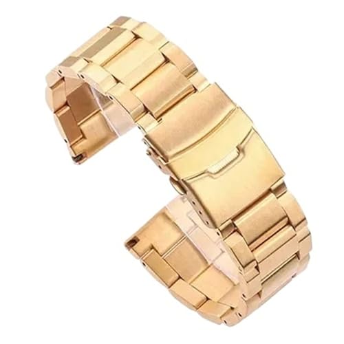 Bracelet de montre en acier inoxydable massif de haute qualité