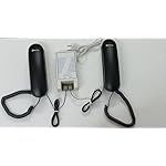 Mascom-Hot-Line-11-Intercom-with-2-Beetel-B-25-Handy-Phone-Black-White