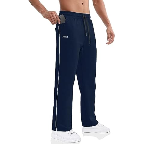 BROKIG Men's Straight Fit Gym Joggers Cover