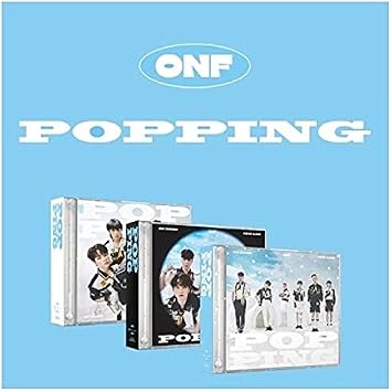 ONF Popping Summer PopUp Album Random Version CD+72p Booklet+2p Selfie PhotoCard+1p Summer PhotoCard+1p Message Letter+Message PhotoCard SET+Tracking Kpop Sealed