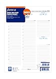 FILOFAX A4 1 Woche auf 2 Seiten (mehrsprachig)2022