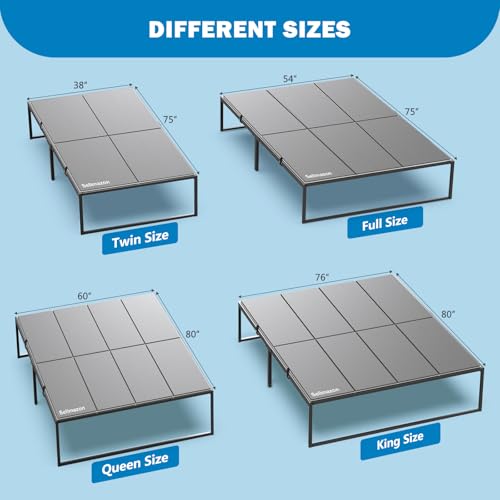 Sellmazon Bunkie Board King Size (76x80''), Heavy Duty Bed Boards for Frame, Sleeper Sofa Support Board to Stop Sagging Mattress, Breathable, Noise Minimizing, Moisture Resistant by Sellmazon - Image 6