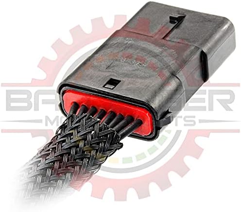 Ballenger Motorsports - 8 Way Mass Air Flow MAF Sensor Connector Extension (Male + Female) - 24 Inch