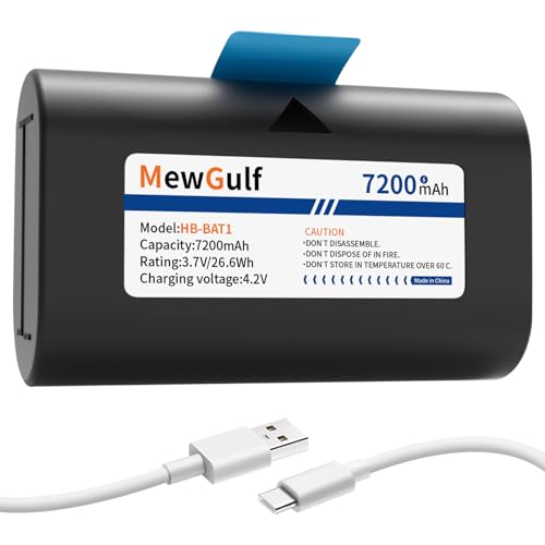 Mewgulf High Capacity 7200Mah Replacement For Simplisafe Extra Outdoor Camera Battery Pack Cm0B1 Cmob1 With Type C Cable cover