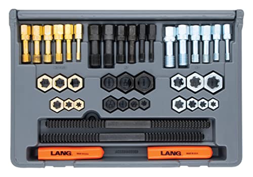 Lang 972 40 Piece Fractional And Metric Thread Restorer Kit #TOP29