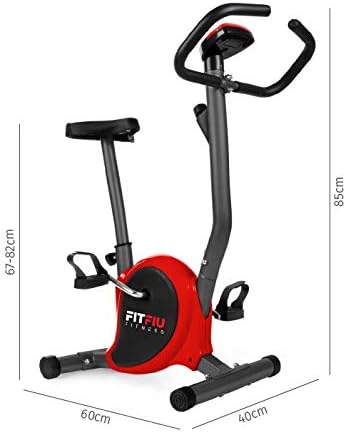 Fitfiu Fitness BEST-100 Exercise Bike with dimensions