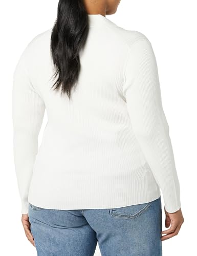 Image of Amazon Essentials Women's Fine Gauge Stretch Polo Ribbed Long Sleeve Sweater Cardigan