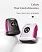 CINCOM Hand Massager with Heat and Compression, Finger and Palm Massage Machine for Pain Relief, Arthritis and Improved Circulation, Gifts for Women, Cordless and Rechargeable (Black)