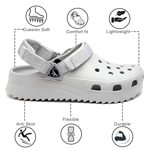 Image of BERSACHE Extra Soft Classic Casual with Regular wear with Ultra Soft & Flexibility Technology Clog for Men's /Boy's Beige