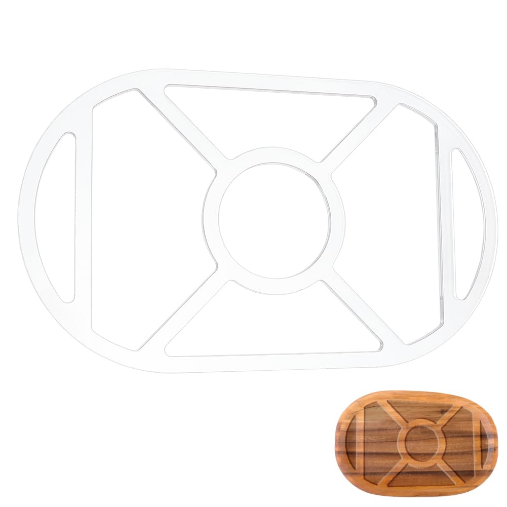BENECREAT 7 Pocket Valet Tray Router Template
