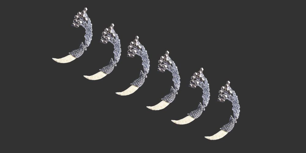 Combo of 6 Shingar's/Dastar Shastar