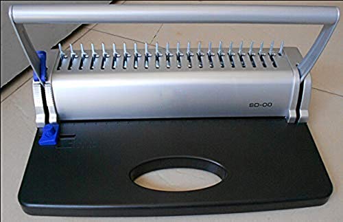 Miniatura 3 de CGOLDENWALL Perforadora manual 21 agujeros SD-08 del sacador del documento de la carpeta de los libros de la máquina de encuadernación del peine