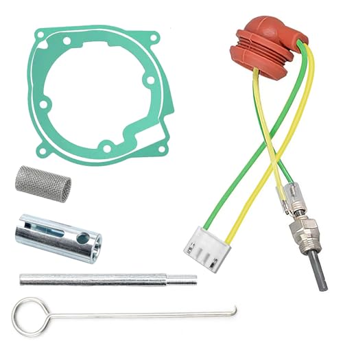 DZG Glow Plug Repair Kit 7PCS 12V 3-8KW Air Heater Parking Diesel Heater Maintenance Kit for Espar Heater Eberspacher Airtronic D2 D4 D4S Replaces 252069011300 252069100102 252069060001 252069010003